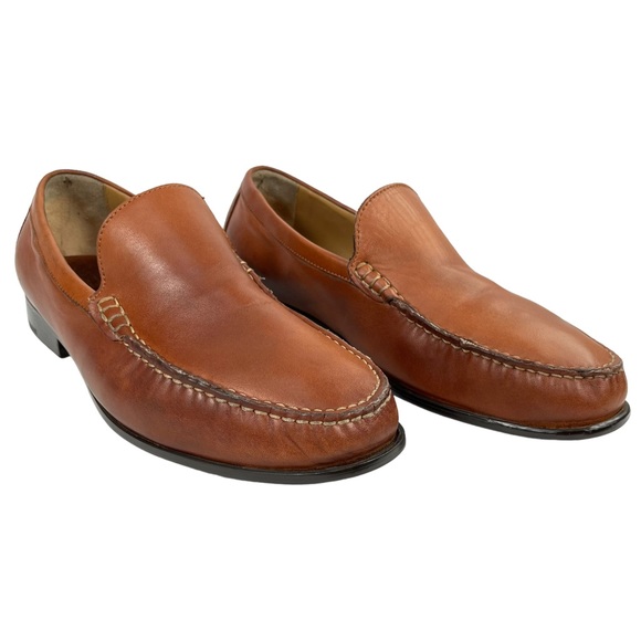 Johnston and Murphy Cresswell Venetian Soft Leather Loafers Men’s 9.5M - Picture 6 of 14